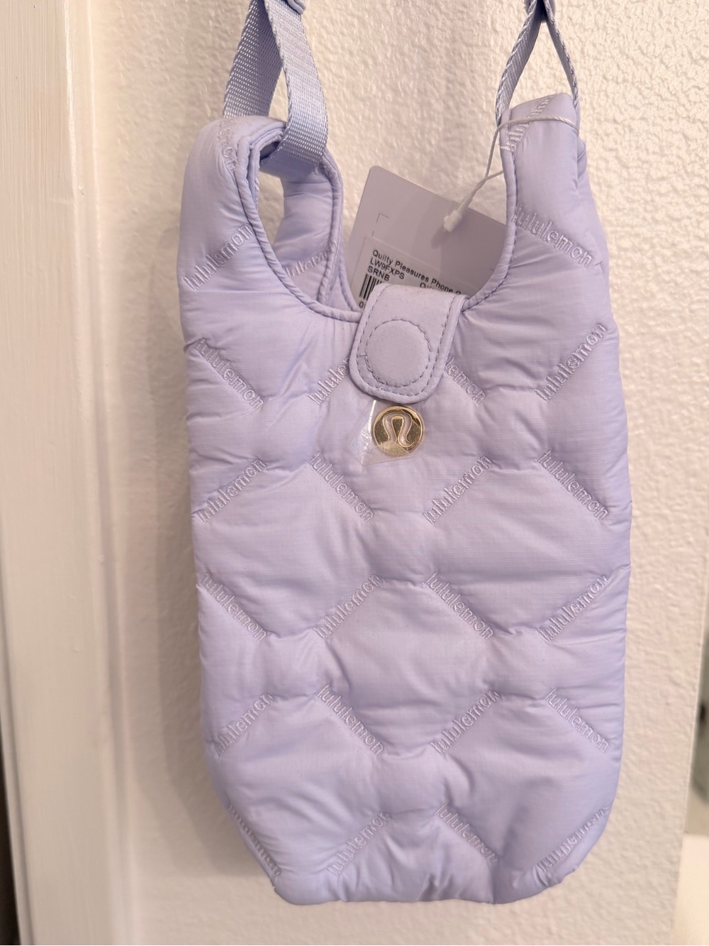 lululemon athletica Light Lavender Quilted Crossbody Bag